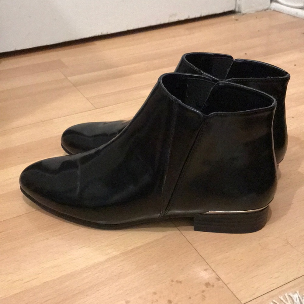 Zara black booties